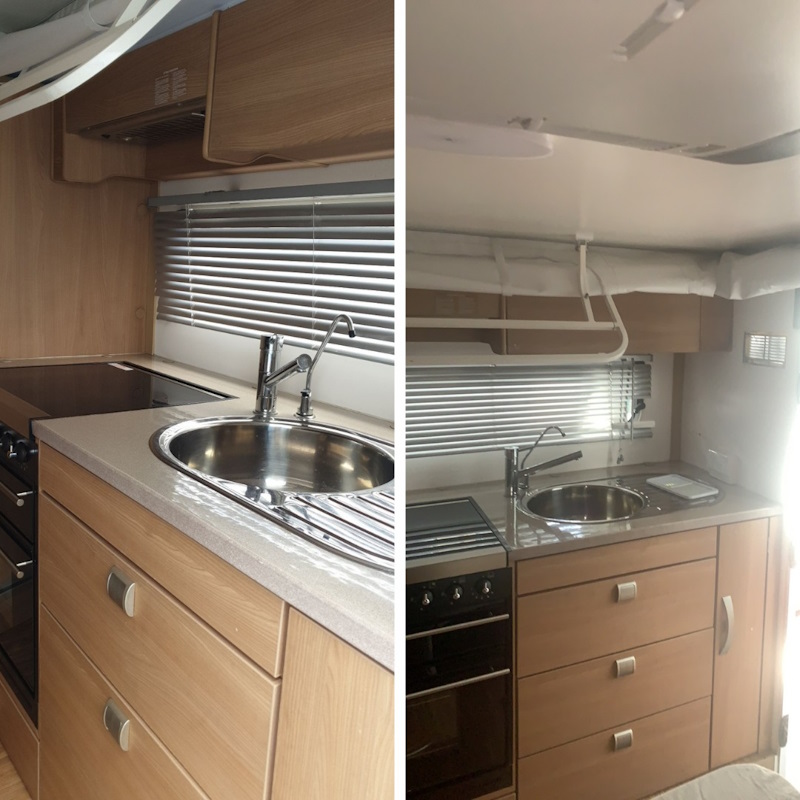 Caravan Kitchen Installation Brisbane